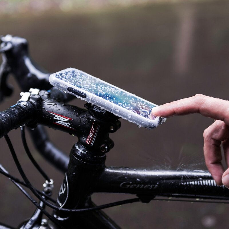SP-CONNECT Bike Bundle II fixed on Handlebar or Stem - Samsung S10+