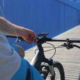 SP-CONNECT Bike Bundle II fixed on Handlebar or Stem - Samsung S10E