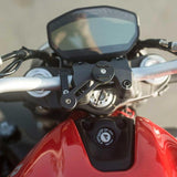 SP CONNECT Moto Bundle fixed on Handlebar - Samsung S20 Ultra