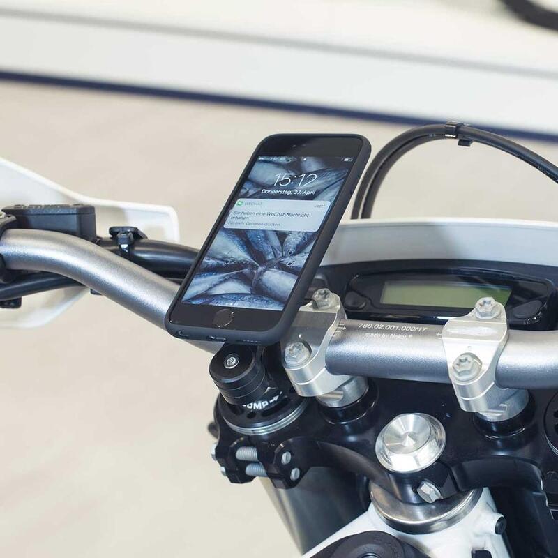 SP CONNECT Moto Bundle fixed on Handlebar - Samsung S20 Ultra