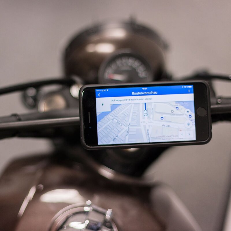 SP CONNECT Moto Bundle fixed on Mirror - Huawei P20 Pro