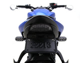 DENALI T3 Switchback M8 LED 3in1 Indicator Taillight Combination Body Black / Lens Clear (Pair), Rear