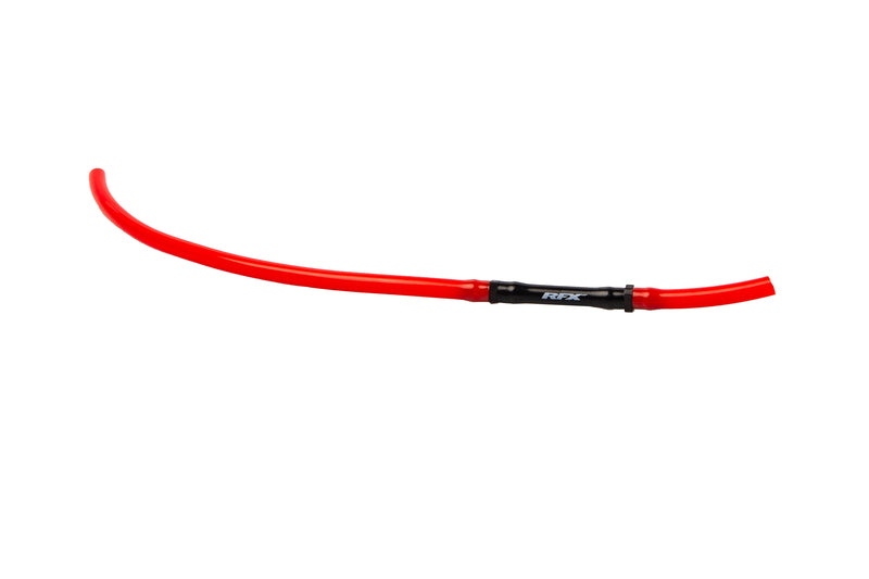 RFX Race Series Vent Tube - Long Pipe Inc 1 Way Valve 5 pcs - Red