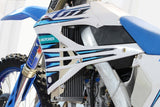AXP Radiator Protectors Aluminium/Black - TM RACING