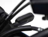 DENALI T3 Switchback M8 LED 2in1 Indicator DRL Combination Body Black / Lens Clear (Pair), Front