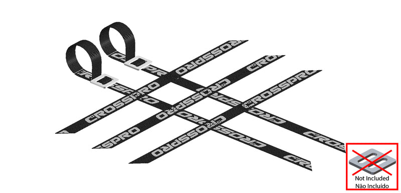 CROSS-PRO Nerf-Bars belt kit - Black