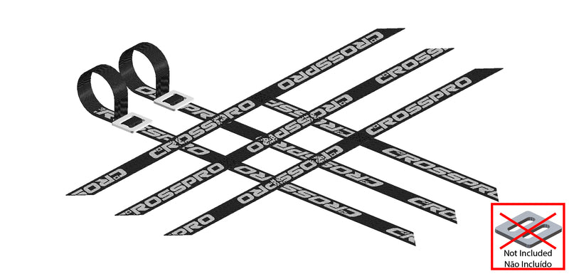 CROSS-PRO Nerf-Bars belt kit - Black