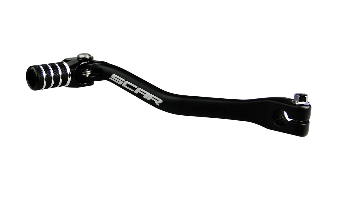Scar Gear Shift Lever - SX SXF EXC EXCF GASGAS - Black color