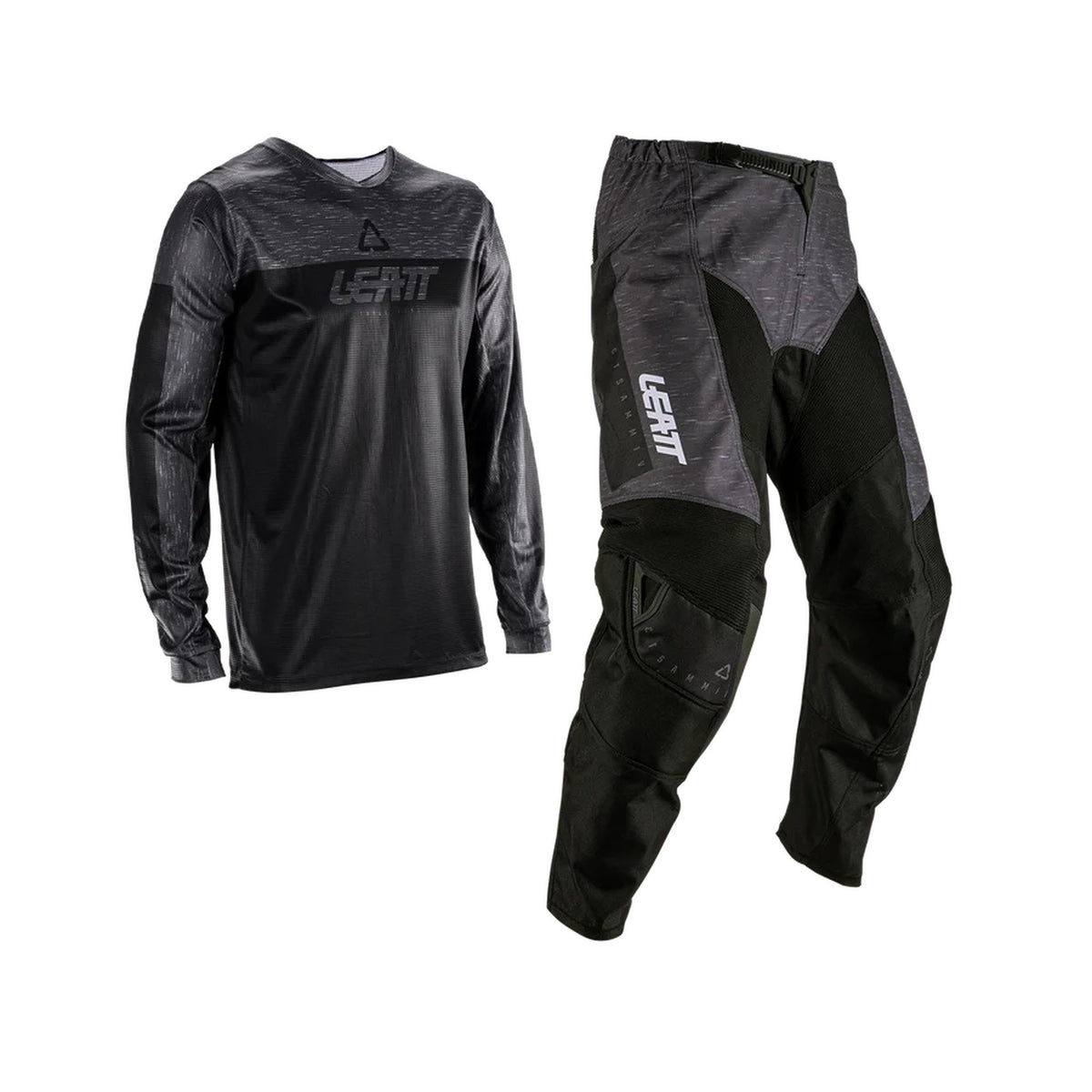 Leatt Ride Kit Moto 3.5 Stealth Black/Grey V26, 5XL/US44/EU62