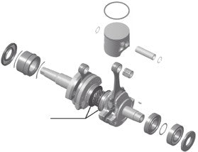 Sno-X Packbox vevaxel BRP 850 E-Tec