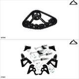 KIMPEX Commander WS4 Track System Yamaha Grizzly 700