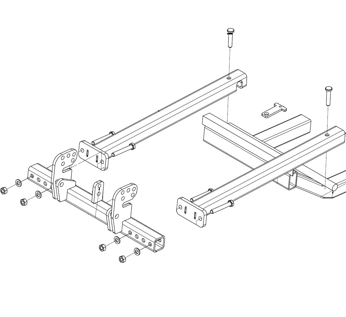 Bronco Adaptor till V-plog 75-804800 för Yamaha Lejab plogram