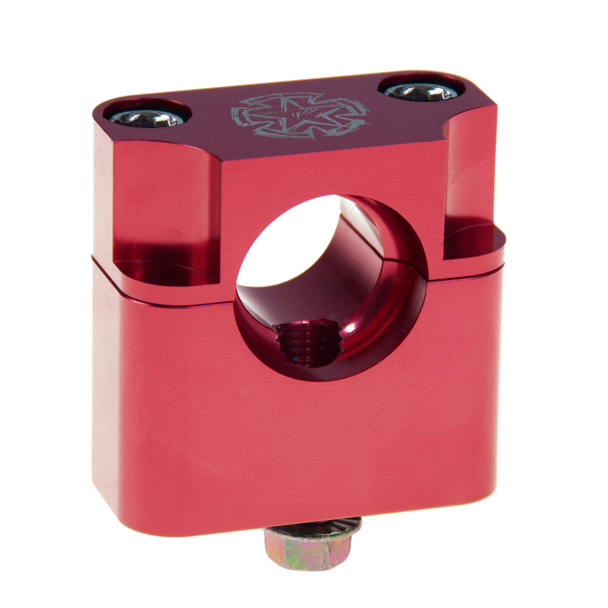 Timeless Styrfästen Röd 22mm M10 Monkey Type / Pitbike