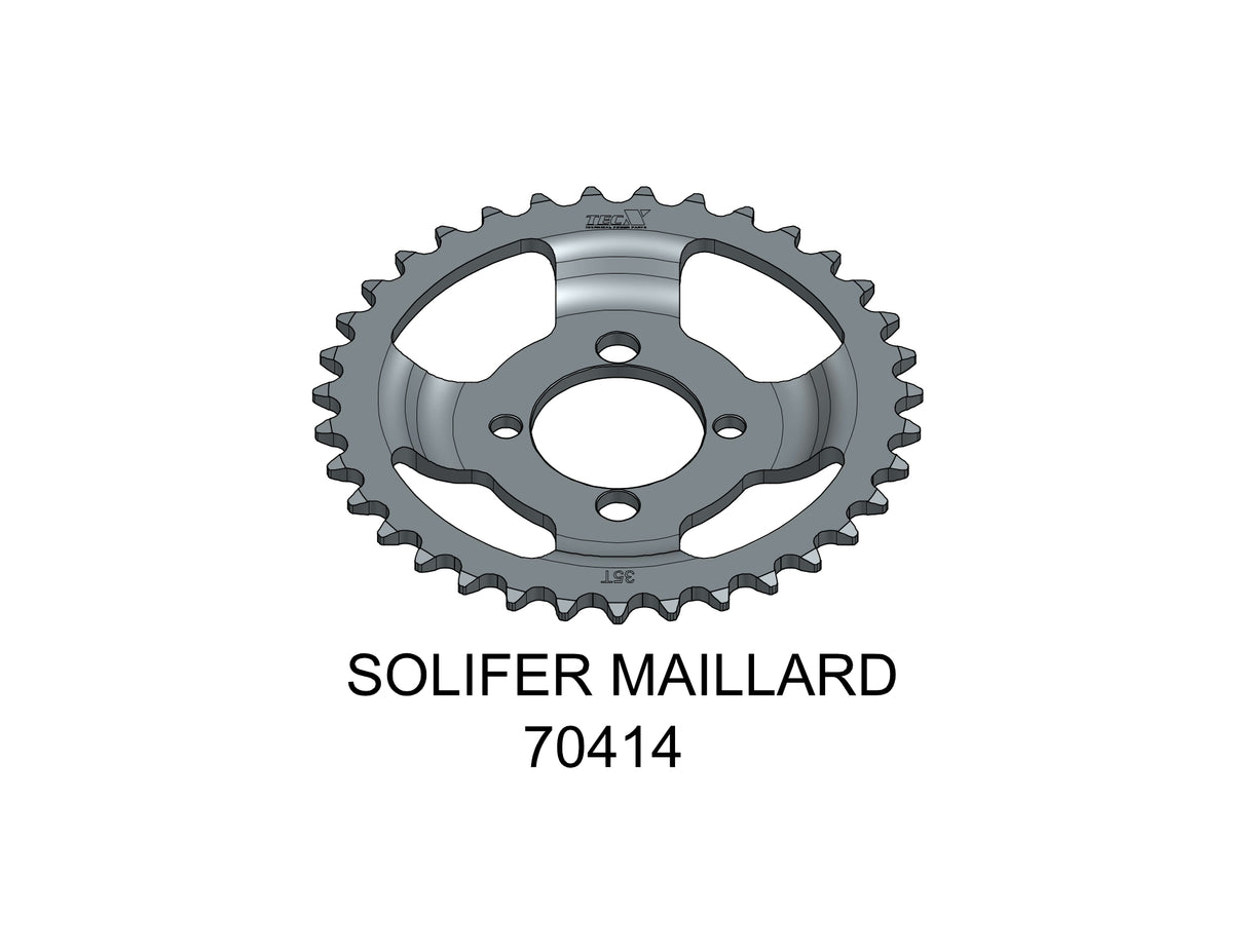 Tec-X Bakdrev 35 tänder (415) Solifer SM 71-80 - Maillard