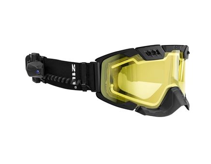 CKX El Goggles 210° Airflow matt svart gul lins