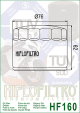 HIFLOFILTRO Oil Filter - HF160