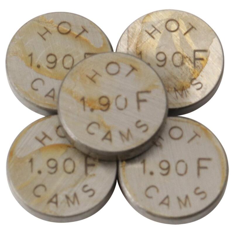 HOT CAMS Valve Shims Ø10,0x1,90mm - Set of 5