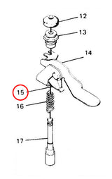 MIKUNI Choke Plunger Spring Plate for Carburettors VM30-VM44