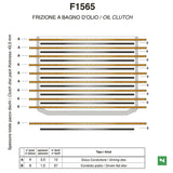 NEWFREN Standard Steel + Friction Clutch Plates Kit