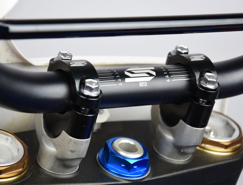 SCAR Bar Rise Kit +20mm Ø28,6mm Handlebar Black