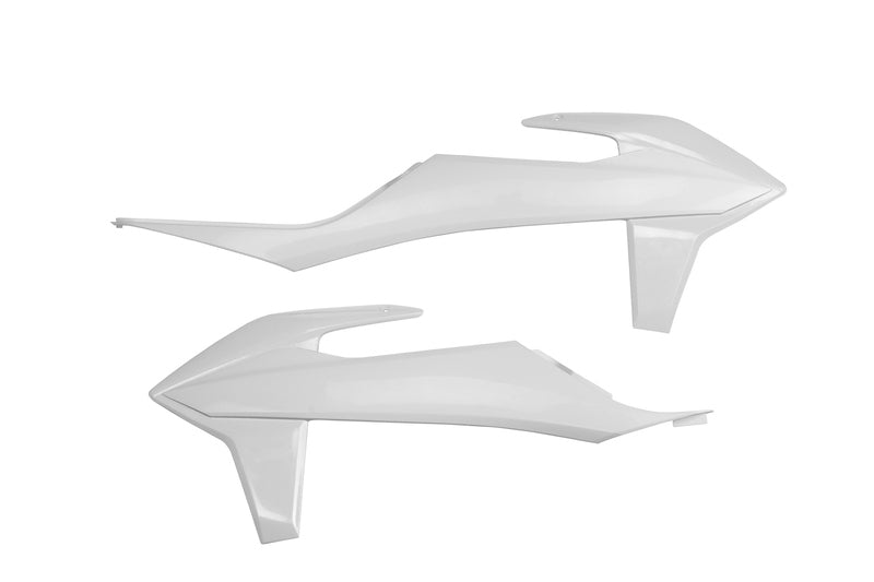 UFO Radiator Covers White KTM SX/SX-F