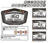 Koso DB02R universal multi-function digital meter