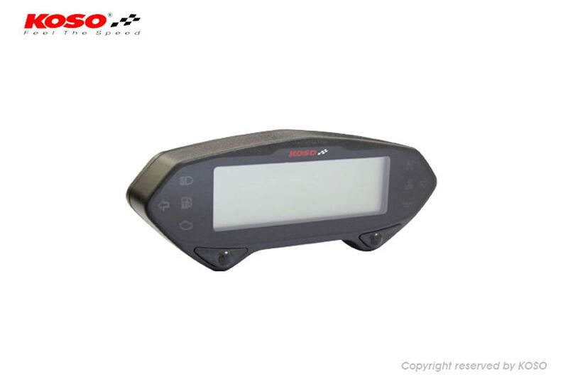 KOSO DB-01RN Multi-Function Meter LCD Black