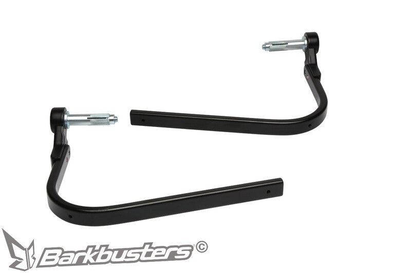 BARKBUSTERS Universal Hardware Kit Single Point Bar End Mount Hollow Black