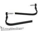 BARKBUSTERS Universal Hardware Kit Single Point Bar End Mount Hollow Black