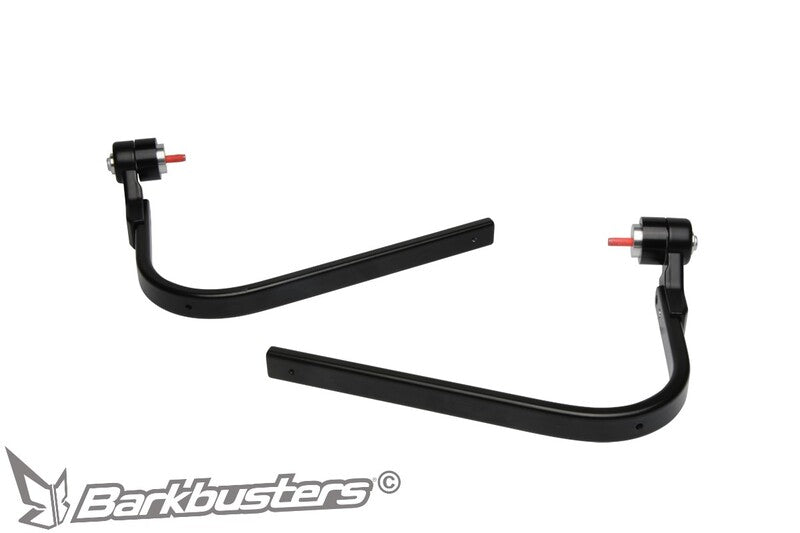 BARKBUSTERS Universal Hardware Kit Single Point Bar End Threaded Black