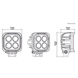 DENALI S4 LED Additional Lighting 10W - By Unit