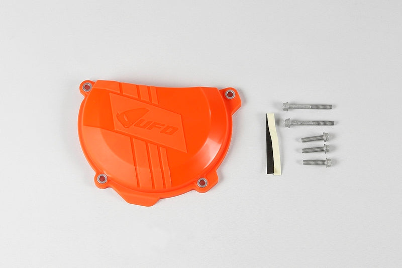 UFO Orange Clutch Cover Protection KTM SX-F/EXC-F 250/350