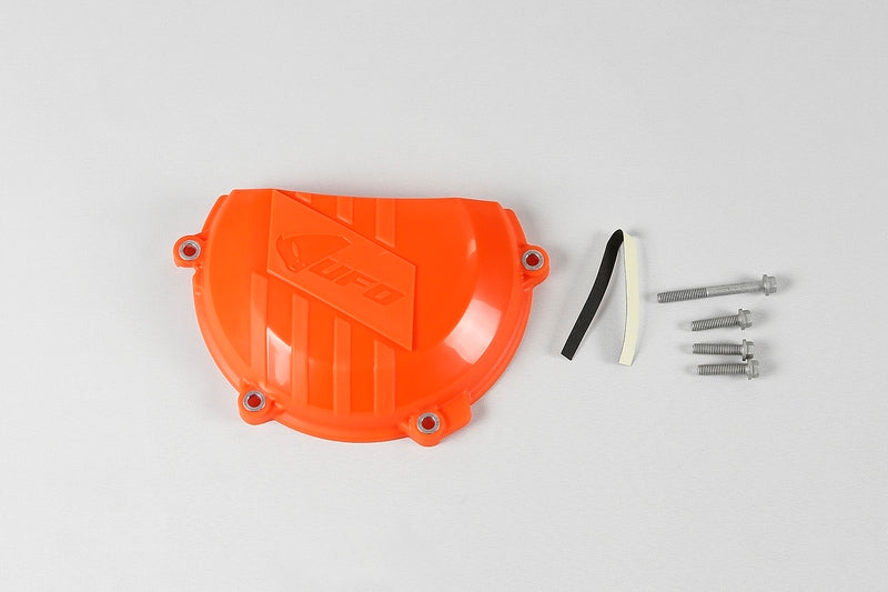 UFO Orange Clutch Cover Protection KTM SX-F/EXC-F 450