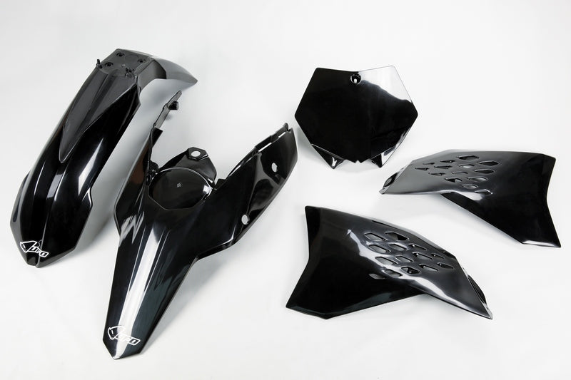 UFO Plastic Kit Black KTM