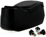 ART Twin Rear Cargo Box Solid Black 2x48L