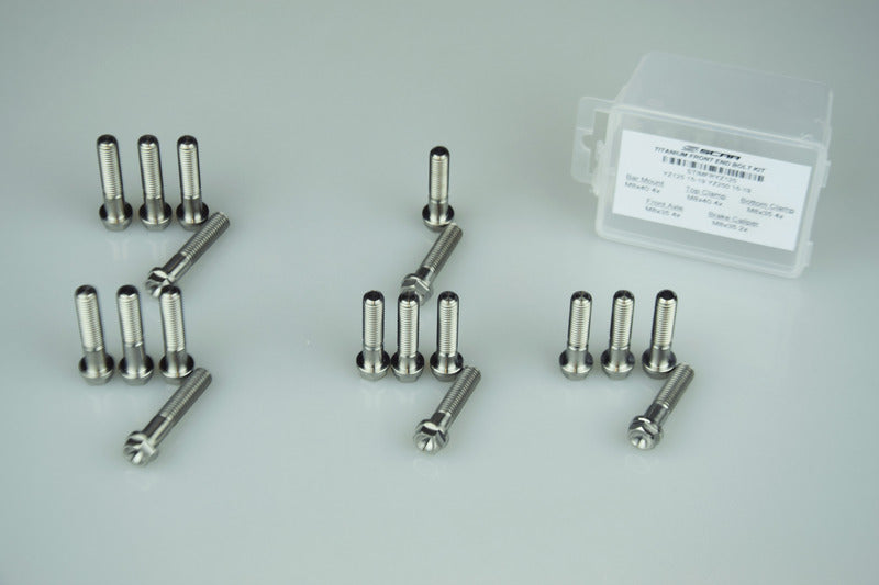 SCAR Front End Screw Kit Titanium 19 Screws