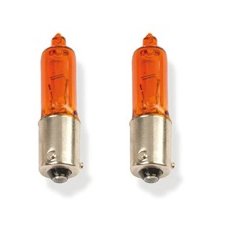 V PARTS W21W Light Bulbs 12V 21W Orange - x10