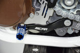 SCAR Gear Shift Lever Black/Blue Endpiece