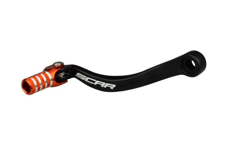 SCAR Gear Shift Lever Black/Orange Endpiece