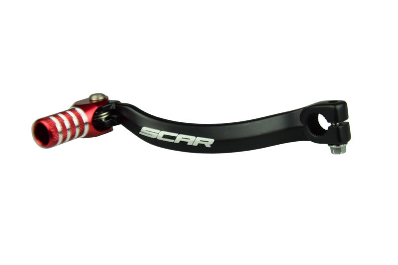 SCAR Gear Shift Lever Black/Red Endpiece