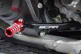 SCAR Gear Shift Lever Black/Red Endpiece