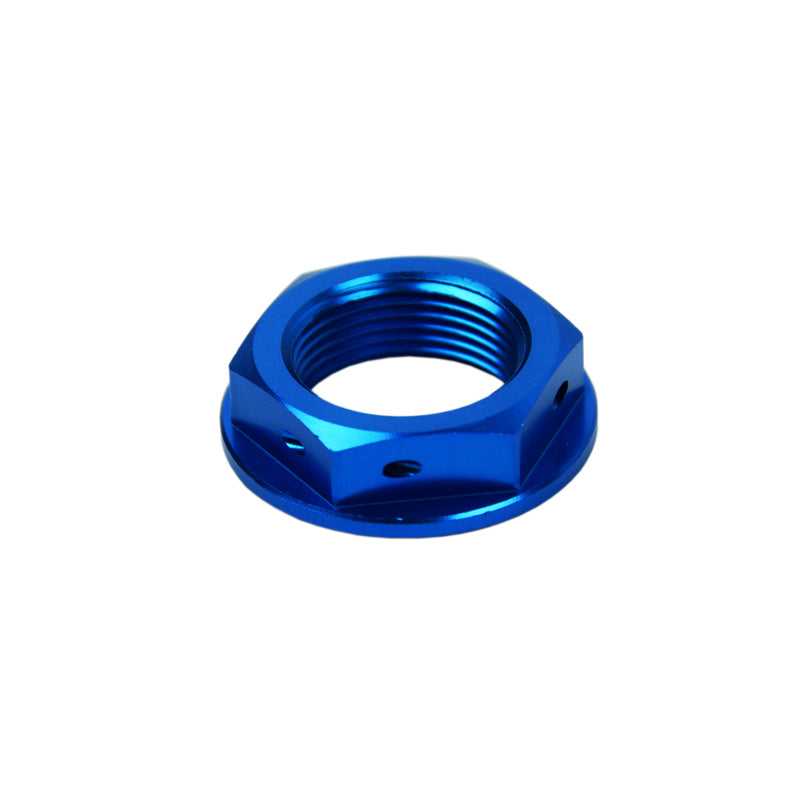 SCAR Steering Stem Nut Blue