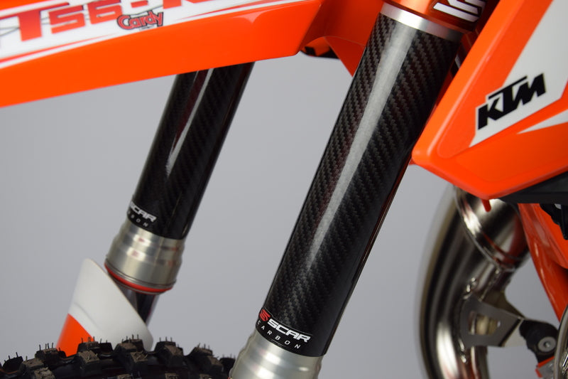 SCAR Fork Guards Carbon 220X45mm
