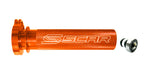 SCAR Throttle Tube Aluminium + Bearing Orange