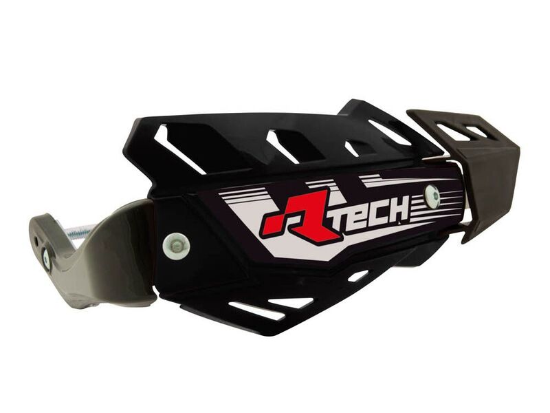 RACETECH FLX Quad Handguards With Mounting-Kit Black