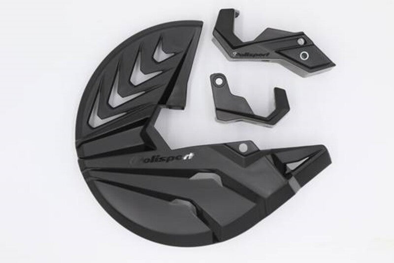 POLISPORT Front Disc Protector Black