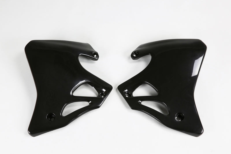 UFO Radiator Covers Black Honda CR125R/250R