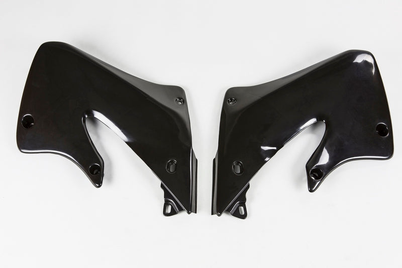 UFO Radiator Covers Black Honda CR125R/250R