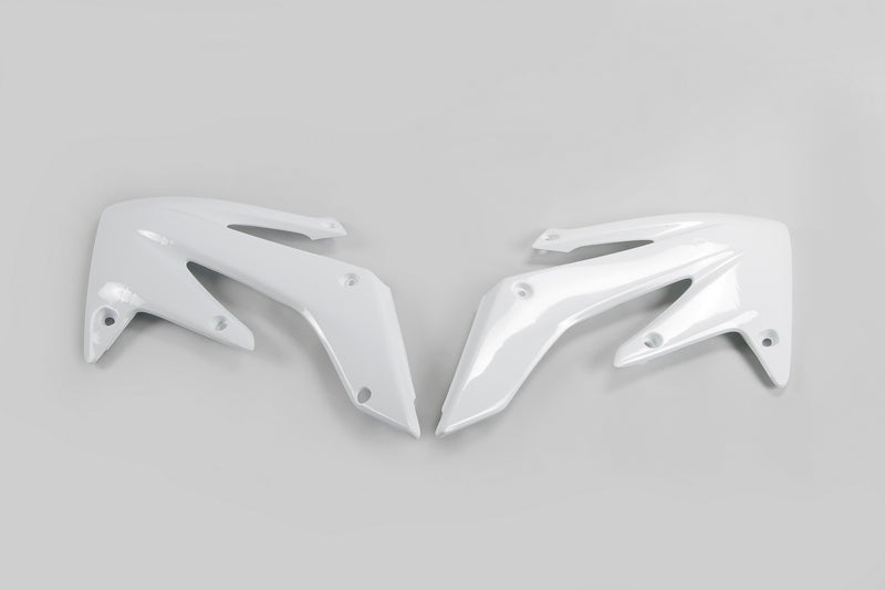 UFO Radiator Covers White Honda CRF250X/R
