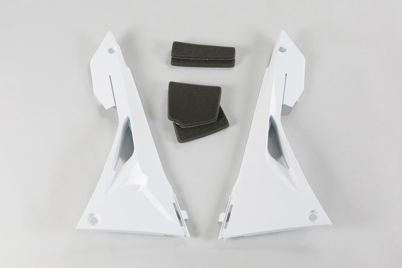 UFO Air Box Covers White Honda CRF250R/450R/RX